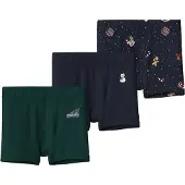 Name it Onderbroek 'NMMVISMAS' marine / bruin / spar / wijnrood