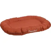 Flamingo - Kussen Dreambay Ovaal Terracotta - 100 x 75 x 15 cm - Hondenmand - Hondenkussen