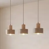 Sigma Hanglamp Rif, dimbaar, crème / amber, Woon-/ Eetkamer, metaal, Modern, hanglamp