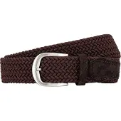 Lindenmann elastische heren riem - bruin