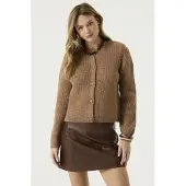 Garcia dames Vest, L, Bruin