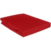 Darymex - Katoen Satijn Hoeslaken - 120x200 cm - Rood - Met Elastiek