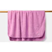 Woody Plaid 150x200, roze - maat 150x200cm