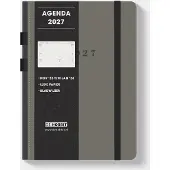De Hobbit Luxe A5 Agenda 2027 Grijs