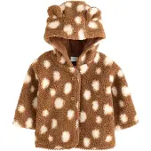 Next Fleece jas beige / bruin
