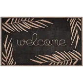 HQ Hamat Rubbermat Diamo Zwart 75 X 45 Cm
