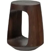 Woood Bayo Bijzettafel - Mangohout - Bruin/Walnoot - 45x33x33