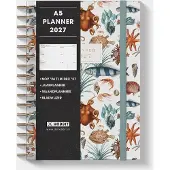 De Hobbit A5 Ringband Planner 2027 Oceaan