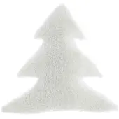 Unique living - Sierkussen White Xmas White - 45x45cm