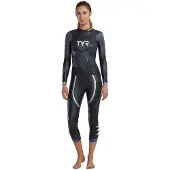 Tyr Hurricane Cat 5 Zilver/Paars Neopreen Wetsuit voor dames