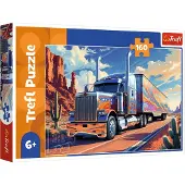 Trefl 15413, 160 stuk(s), Voertuigen, 6 jaar