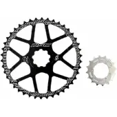 MSCH Copenhagen tandwielset voor cassettes, zwart, 16/42 tanden