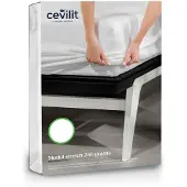 Cevilit Modal Stretch 250 Grams Hoeslaken - Wit - 140x200 cm