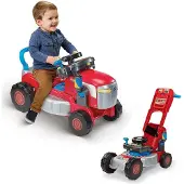 Vtech 2-in-1 Convertible Tractor En Grasmaaier Spaanse Versie