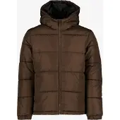 JJ REBEL gewatteerde heren puffer jas bruin maat XL
