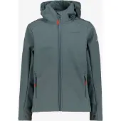 Mountain Peak kinder softshell jas 8000 mm waterkolom maat 122/128