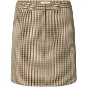 Selected Minirok Dames Bruin 40