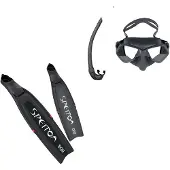 Spetton Elite4 Sx30 Spearfishing Set Zwart EU 36-38