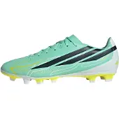 Adidas Voetbalschoen 'F50 Hyperfast Club' donkergeel / lichtgroen / zwart / wit