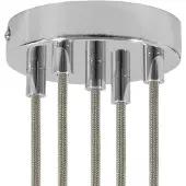 Creative Cables Krm575fcrterm Metalen Cilindrische Lamp Plafondrozet Kit