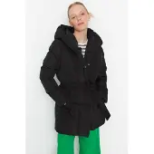 Trendyol Damen Capuchon Kogelvis Jasje