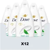 Dove 12x Shower Gel Fresh Care 250 ml