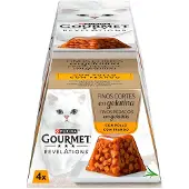 Purina Gourmet Revelations Natvoer Voor Katten Met Kip 6x4x57g