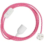 Creative Cables Snakebis Twisted E27 Lamphouder Met Snoer