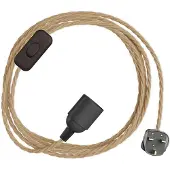 Creative Cables Snakebis Twisted E27 Lamphouder Met Snoer