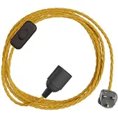 Creative Cables Snakebis Twisted E14 Lamphouder Met Snoer