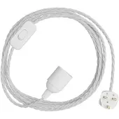 Creative Cables Snakebis Twisted E27 Lamphouder Met Snoer