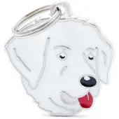 My Family Maremma Sheepdog Naamplaatje Voor Huisdieren