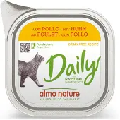 Almo Nature 32x Daily Kattenvoer Kip 100 gr