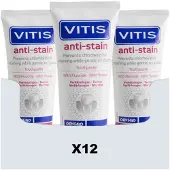 Vitis 12x Tandpasta Anti-Stain 50 ml