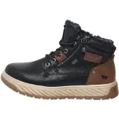 Mustang Veterboots cognac / zwart
