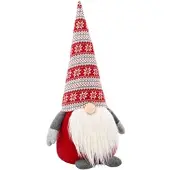 vidaXL Kerstkabouter Rood 60 cm Polyester
