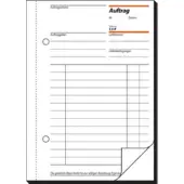 Sigel Formulierenboek "Order", A4, 2 x 40 vel, SD