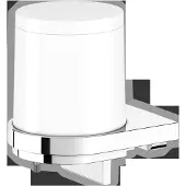 Keuco Collection Moll - Zeepdispenser met houder, 180 ml, wit/chroom 12752010100