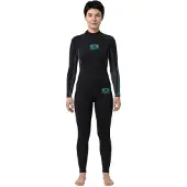 Ocean & Earth Surf School 3 Mm Dames Neopreen Wetsuit Met Lange Mouwen En Rugrits