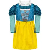 Disguise DISNEY - SNOW WHITE LIVE ACTION, Sneeuwwitje Live Acton jurk Basic Plus, Maat M (7-8 jaar)