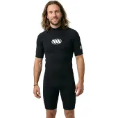 West Enforcer Sping 2/2 Mm Shorty Met Korte Mouwen En Rits Op De Rug