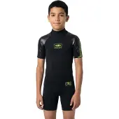 Ocean & Earth Surf School Spring 2 Mm Shorty Met Korte Mouwen En Rits Op De Rug