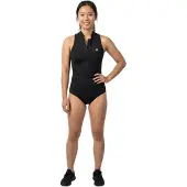 Ecoalf Mavericksalf Yulexalf1 2 Mm Dames Wetsuit Met Korte Mouwen En Rits Op De Borst