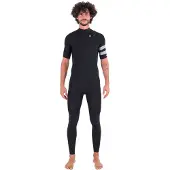 Hurley Advant 2/2 Mm Korte Mouwen Neopreen Pak Rits Op De Borst