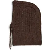 Pieces Pcnambi Kabelgebreid Bivakmuts Dames Bruin ONE SIZE