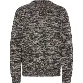 !Solid Trui 'SDWINGATE' kaki / zwart / offwhite