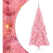 vidaXL Kerstboom Roze 240 cm PVC