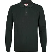 Petrol Industries Heren polo m-3060-kwc212 6184 deep green