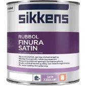 Sikkens Rubbol Finura Satin RAL 9016 | Verkeerswit 1L