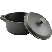 Perfect Home Gietijzeren Stoofpan met Deksel - 5,2L